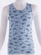Kinder-Unterhemd Tank-Top Hellblau