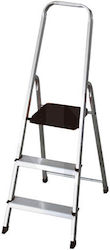 Σκάλα Αλουμινίου Οικιακής Επαγγελματικής Χρησης 4 Σκαλοπάτια 95836 Maurer