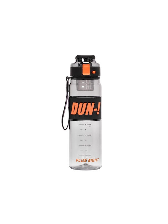 Water Bottle Plastic 600ml Orange