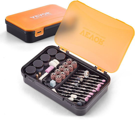 Vevor Rotary Tool Accessories Set 357pcs 1/8" Diameter Electric Rotary Tool Accessories General Purpose Electric Tool Accessories Carving Sanding Cutting Drilling Cleaning Polishing