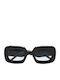 Kaleos C001 Unisex Sunglasses with Black Plastic Frame and Black Lens BALIN 1