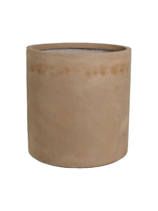 Harmony Pot Ceramic Taupe 50x50x52cm.