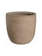Harmony Pot Ceramic Taupe 43x43x43cm.