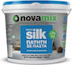 Novamix Microsilk 7035 Grauer Betonputz Paste 5kg