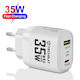 Techsuit Charger Without Cable GaN with USB-A P...