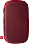 Minibox Stethoscope Carrying Case Burgundy