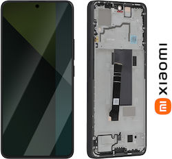 Xiaomi Οθόνη με Πλαίσιο για Xiaomi Redmi Note 13 Pro 5G, Poco X6 (Μαύρο) Xiaomi Οθόνη με Πλαίσιο για Xiaomi Redmi Note 13 Pro 5G, Poco X6 (Μαύρο)