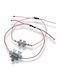 The Art of Beading Herren Set Armbänder Martakia Makramee aus Kabel