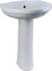 Asher Waschbecken-Pedestal 40x50cm Weiß K551