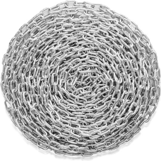 Vevor Galvanized Zinc Chain Carbon Steel Chain 5/16" X 92' 1667 lbs