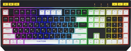 HATOR Icefall Gaming Mechanical Keyboard with RGB lighting (English US)