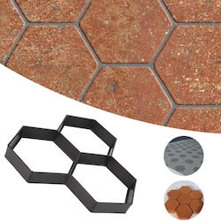 Plastic Mold for Garden Flooring 36x36cm Plastic Mold for Garden Flooring 36x36cm