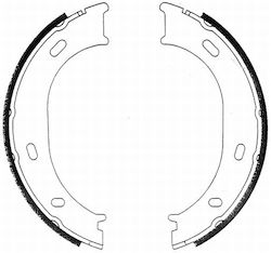 Handbrake Brake Shoe Set Crm004abe