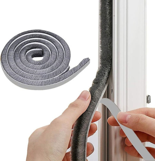 Zugluftstopper Selbstklebendes Band Tür / Fenster mit Bürste