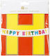 Rainbow Happy Birthday Garland
