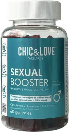Wellness Sexual Booster Besondere Nahrungsergänzungsmittel 60 Gummibärchen