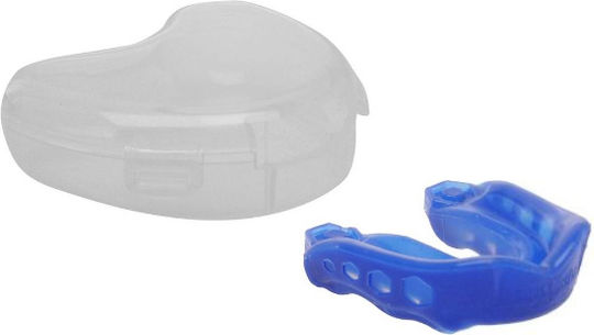 Shock Doctor Gel Max SD6103-6113-6133-6143 Schutz Mundschutz Senior Blau mit Etui