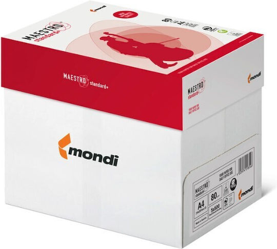 Mondi Maestro Standard Χαρτί Εκτύπωσης A4 80gr/m² 2500 φύλλα
