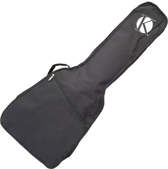 Kinsman Waterproof Suitcase Classical Guitar Padded 4/4 Black