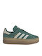 Bold Flatforms Sneakers Collegiate Green / Wonder White / Gold Metallic
