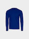 Stenso Kaos Royal Blue Μπλουζάκι Μακριά Μανίκια