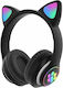 ATZSF Bluetooth Wireless On Ear Headphones with 6 hours of Operation Black
