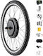 Vevor 1000w 48v 26" Roată Față Kit de Conversie Bicicletă Electrică cu Butuc pentru E-bike