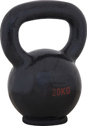 Kettlebell Εμαγιέ Λαστιχένια Βάση 20kg El-44508_1