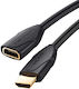 Vention HDMI 2.0 Premium High Speed 4K 60Hz HDR Cable HDMI Male - HDMI Male 0.5m Black