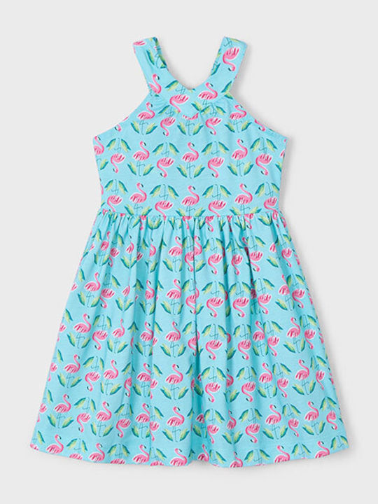Mayoral Children's Dress Sleeveless Blue