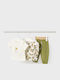 Kids Sweatpants Set Khaki 3pcs