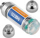 Vevor 512Hz Sonde 8.5" 1/4-20" Connectors Rigid Drain Locator Detection of Small Sewers & Pipes Silver