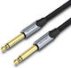 Vention Cable 6.3mm Male - 6.3mm Male 10m Gray BASHL