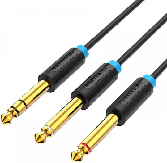 Vention Cable 6.3mm male - 6.3mm male 5m BATBJ