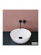 Schock Επικαθήμενος Νιπτήρας Πορσελάνης 40x40cm White Matt