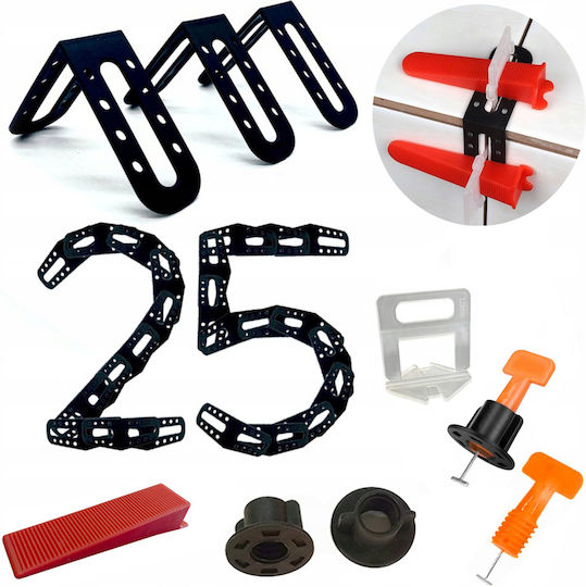 Tile Leveling Corner Set 25 Pieces