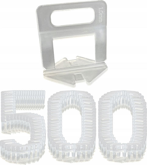 Fliesen-Nivellierclips 1,0 mm Set 100 Stück X5