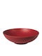 Baralee Porcelain Salad Bowl Red 21x21cm 6pcs