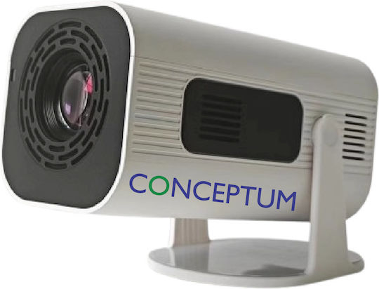 Conceptum Projector HD Λάμπας LED με Ενσωματωμένα Ηχεία