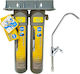 Blue Filters UPS2 Wasserfiltrationssystem Unter der Spüle mit Wasserhahn & Ersatzfilter