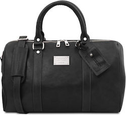 Tuscany Leather Reisetasche Schwarz aus Leder L...