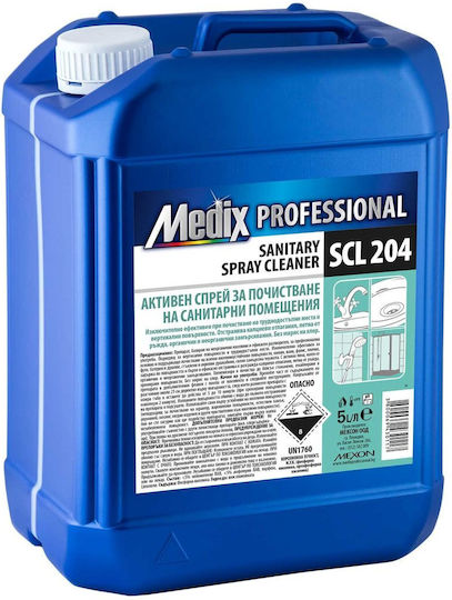 Medix Professional Καθαριστικο Υγιεινης 5lt Scl 204