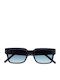 Kaleos C005 Unisex Γυαλιά Ηλίου με Μαύρο Κοκκάλινο Σκελετό και Μπλε Ντεγκραντέ Φακό POHL 5