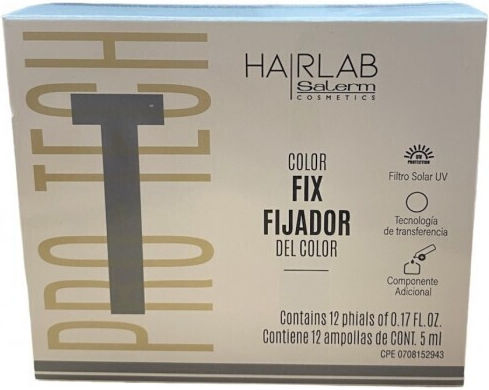 Salerm Color Fix Ampule Pentru Păr Îmbunătățirea Culorii Pentru Femei 12x5ml