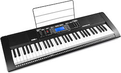 Vonyx Keyboard with 61 Keys Standard Touch Black Vonyx Keyboard with 61 Keys Standard Touch Black