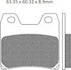 Bremsbeläge Set Fdb2150 Fa348 Metallisch Ferodo120900