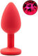 Guilty Toys Anal Plug Red 7cm