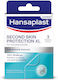 Hansaplast Second Skin Protection Waterproof Plasters XL 7x6cm 3pcs
