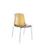 Allegra Dining Room Polypropylene Chair Amber 50x54x84cm