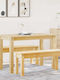 Esszimmer 3Stück 117x60cm